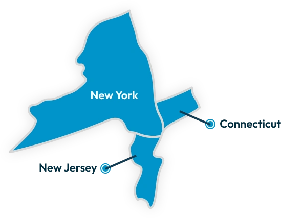Areas Served Map