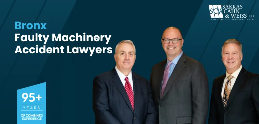 best bronx faulty machinery accident lawyers